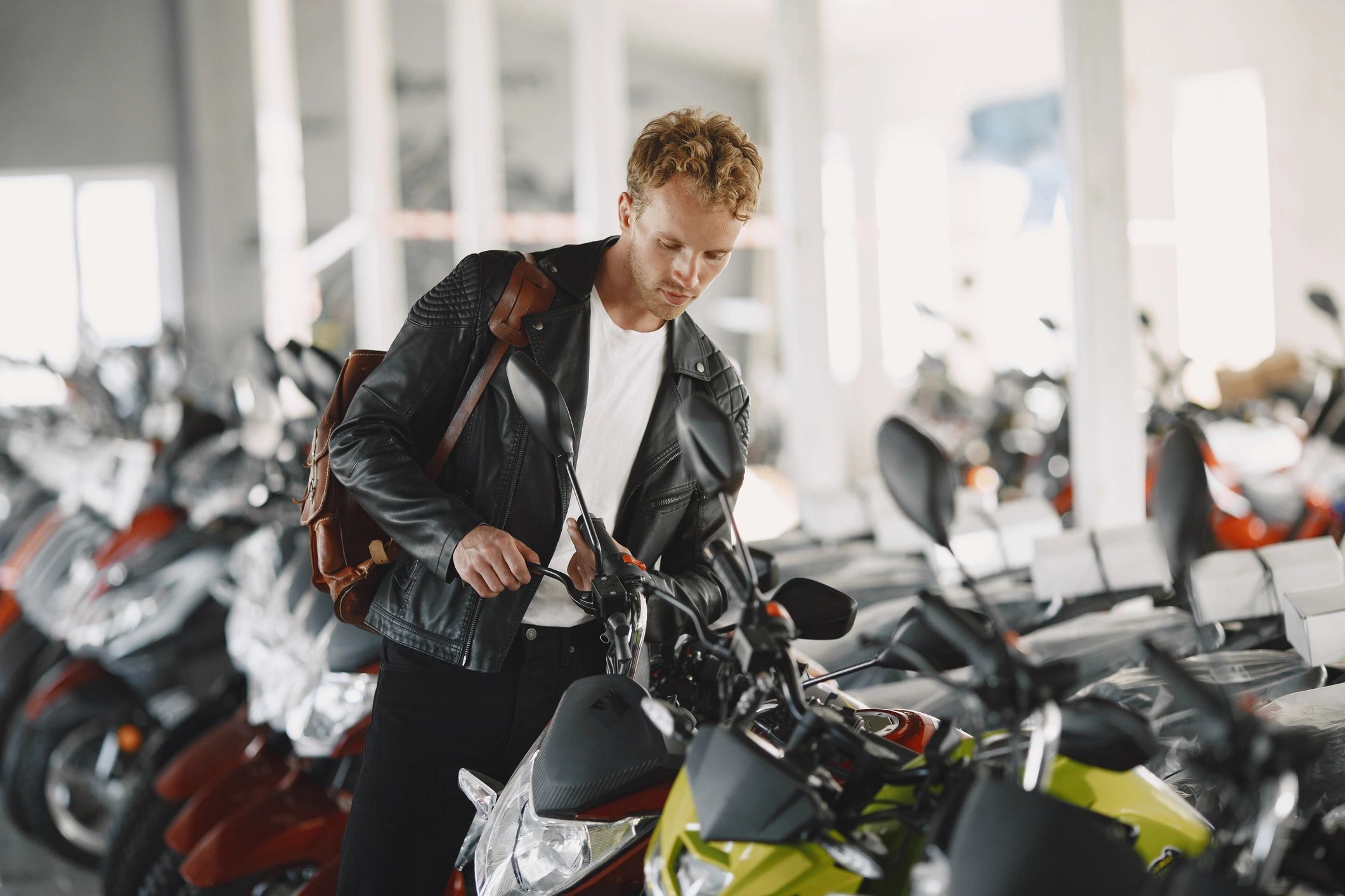 motorcycle selection